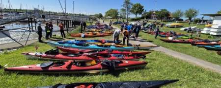 31. Weser-Tidenrallye am Start (Foto Lampe)