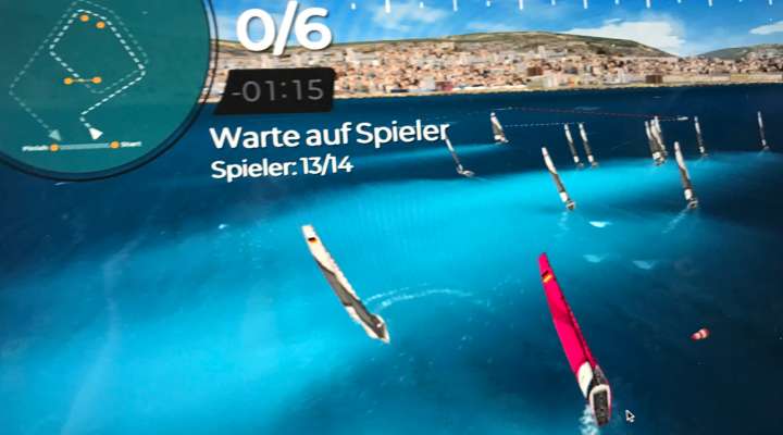 Erster SVW Stint Cup in Virtual Regatta Inshore (auf J/70 Booten)