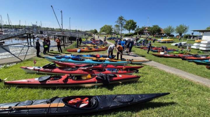 31. Weser-Tidenrallye am Start (Foto Lampe)
